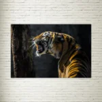 Quadro su tela Tiger Power